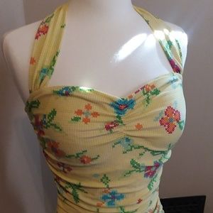 Retro inspired bathing suit